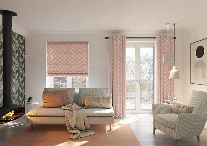 Huaraz Velvet, Peach - Made to Measure Curtains - Image 14